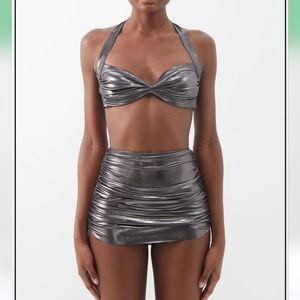 Norma Kamali Bill Ruched Bikini